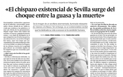8 de febrero de 2003: Entrevista “El chispazo existencial de Sevilla surge del choque entre la guasa y la muerte”