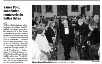 31 de enero de 2004: Noticia ingreso Academia BB.AA.
